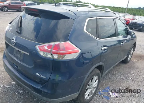 2016 Nissan Rogue S/Sl/Sv из США, поврежденный, VIN KNMAT2MV1GP710460